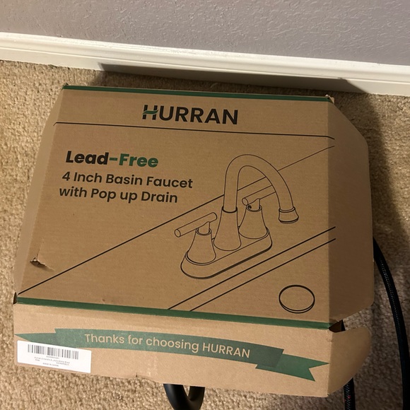 New in Box! Black Matte Faucet - Picture 7 of 8